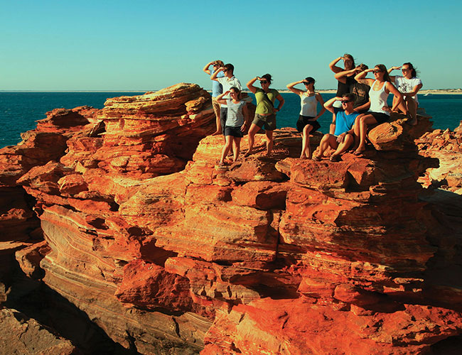 Gantheaume Point red rocks Broome