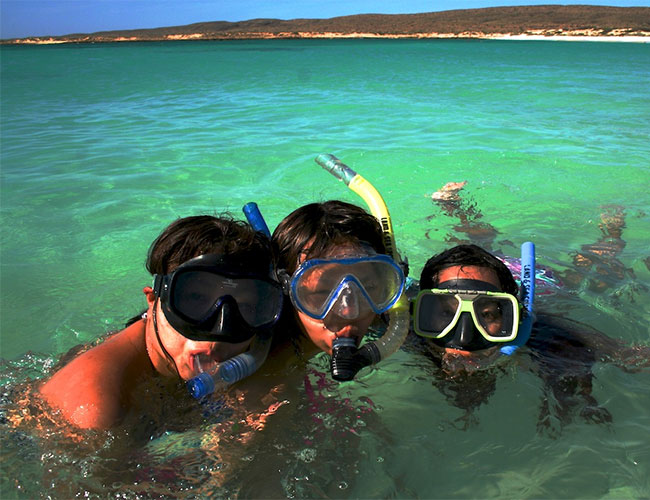 Great snorkeling at Exmouth